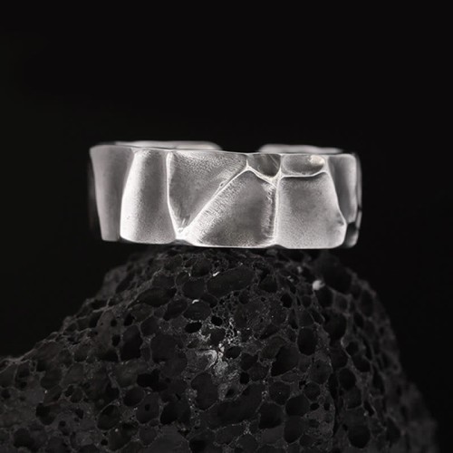 999 Silver Adjustable Protection Ring