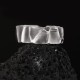 999 Silver Adjustable Protection Ring