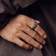 999 Silver Copper Braid Protection Ring 999 Silver Copper Braid Protection Ring