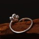 925 Silver Cherry Blossom Blessing Ring 925 Silver Cherry Blossom Blessing Ring
