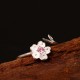 925 Silver Cherry Blossom Blessing Ring 925 Silver Cherry Blossom Blessing Ring