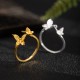 925 Silver Butterfly Love Ring 925 Silver Butterfly Love Ring