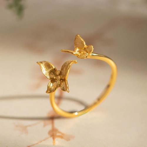 925 Silver Butterfly Love Ring 925 Silver Butterfly Love Ring