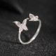 925 Silver Butterfly Love Ring 925 Silver Butterfly Love Ring