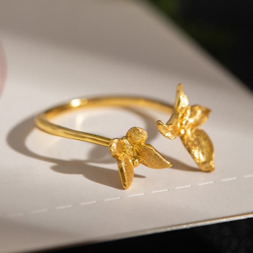 925 Silver Butterfly Love Ring 925 Silver Butterfly Love Ring