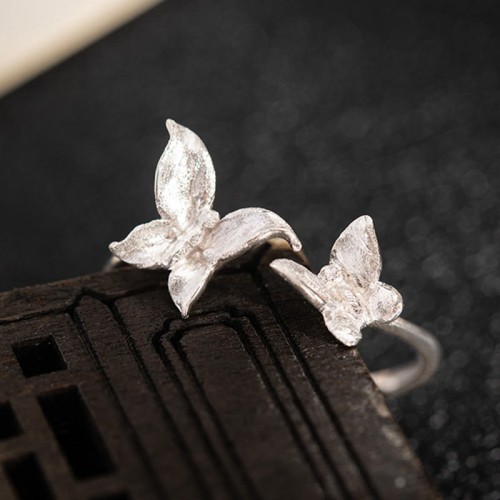 925 Silver Butterfly Love Ring 925 Silver Butterfly Love Ring