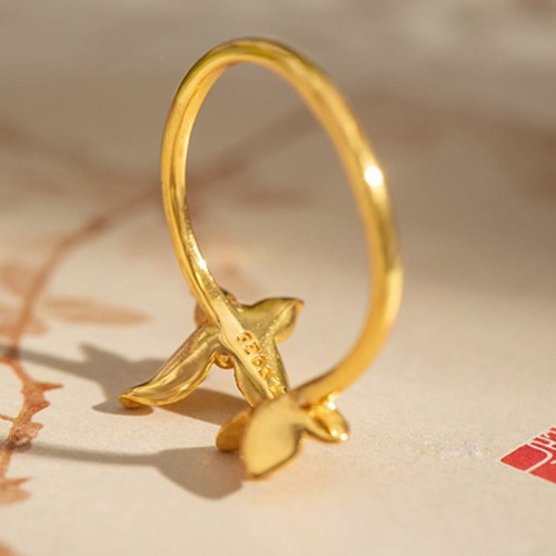 925 Silver Butterfly Love Ring 925 Silver Butterfly Love Ring