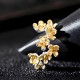 925 Silver Osmanthus Fragrans Ring 925 Silver Osmanthus Fragrans Ring