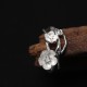 925 Silver Plum Blossom Balance Ring 925 Silver Plum Blossom Balance Ring