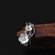 925 Silver Plum Blossom Balance Ring 925 Silver Plum Blossom Balance Ring