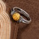 925 Silver Plated Gold Bodhisattva Tara Protection Ring 925 Silver Plated Gold Bodhisattva Tara Protection Ring