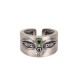 925 Silver Bodhisattva Tara Calm Ring 925 Silver Bodhisattva Tara Calm Ring