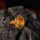 Amber Hollow Lace Confidence Ring Amber Hollow Lace Confidence Ring
