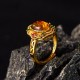 Amber Hollow Lace Confidence Ring Amber Hollow Lace Confidence Ring