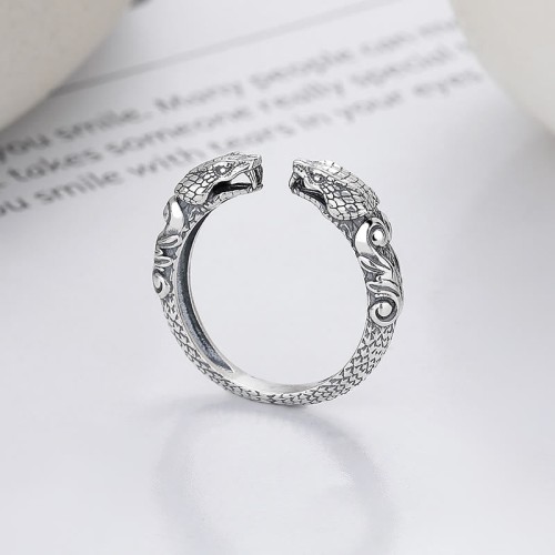 925 Silver Year of the Snake Adjustable Snake Ring 925 Silver Year of the Snake Adjustable Snake Ring