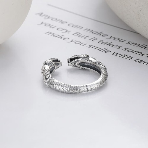 925 Silver Year of the Snake Adjustable Snake Ring 925 Silver Year of the Snake Adjustable Snake Ring