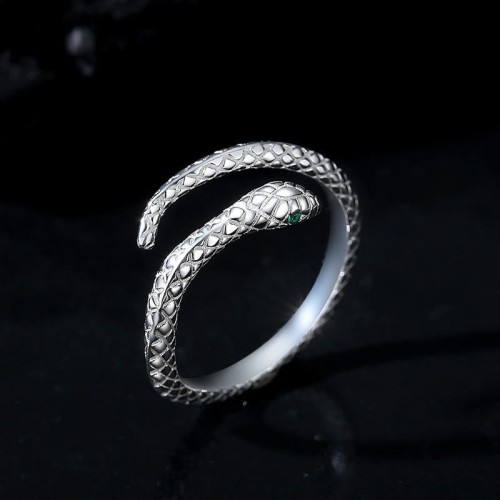 999 Sterling Silver Snake Wrap Blessing Ring 999 Sterling Silver Snake Wrap Blessing Ring