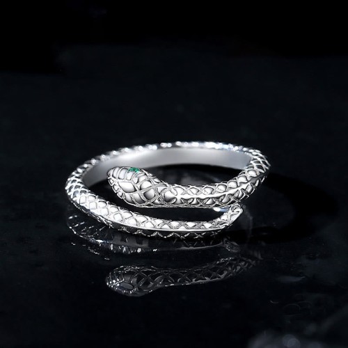 999 Sterling Silver Snake Wrap Blessing Ring 999 Sterling Silver Snake Wrap Blessing Ring