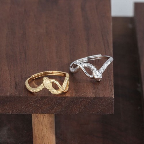 925 Sterling Silver Year of the Snake Calm Ring 925 Sterling Silver Year of the Snake Calm Ring