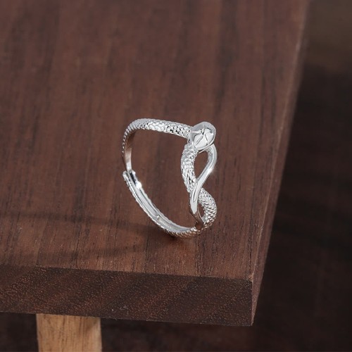 925 Sterling Silver Year of the Snake Calm Ring 925 Sterling Silver Year of the Snake Calm Ring