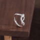925 Sterling Silver Year of the Snake Calm Ring 925 Sterling Silver Year of the Snake Calm Ring