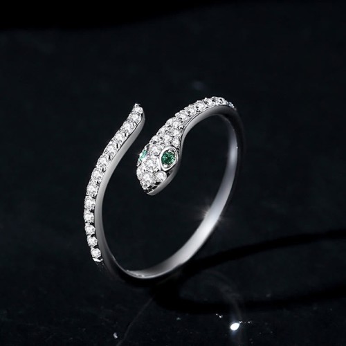 925 Sterling Silver Year of the Snake Protection Ring