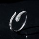 925 Sterling Silver Year of the Snake Protection Ring