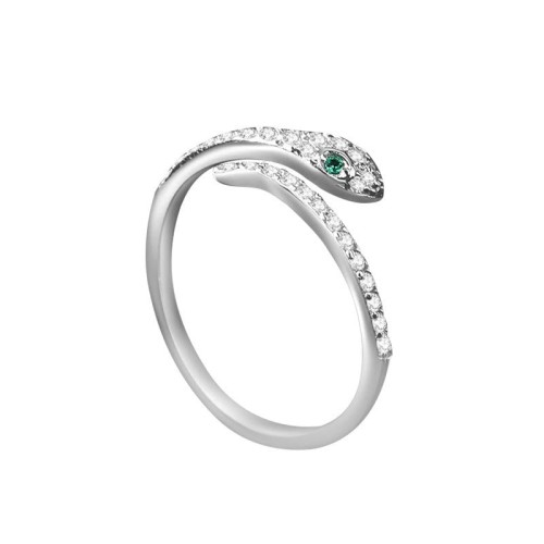 925 Sterling Silver Year of the Snake Protection Ring