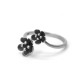 925 Sterling Silver Flowers Ring 925 Sterling Silver Flowers Ring