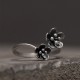 925 Sterling Silver Flowers Ring 925 Sterling Silver Flowers Ring