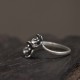 925 Sterling Silver Flowers Ring 925 Sterling Silver Flowers Ring