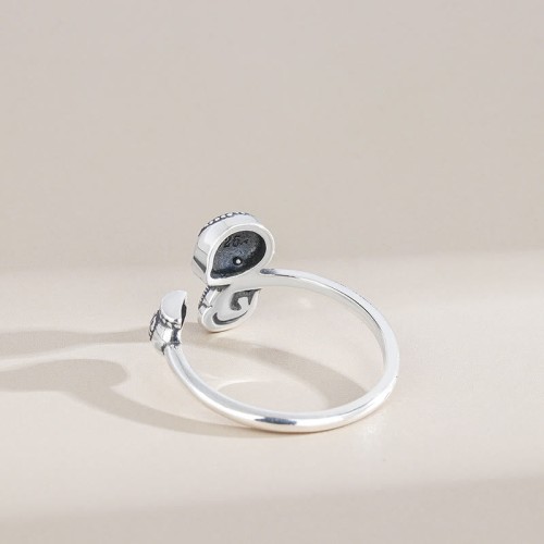 925 Silver Year of the Snake Adjustable Ring 925 Silver Year of the Snake Adjustable Ring