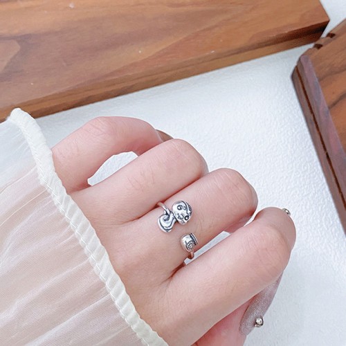 925 Silver Year of the Snake Adjustable Ring 925 Silver Year of the Snake Adjustable Ring