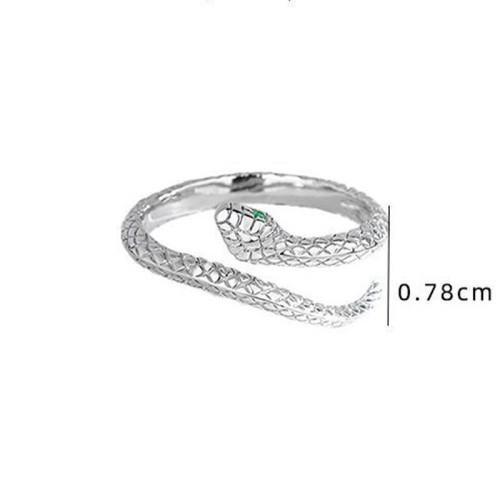 925 Sterling Silver Year of the Snake Protection Ring