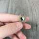 Yin Yang Zodiac Copper Wealth Ring