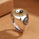 Yin Yang Zodiac Copper Wealth Ring