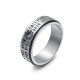 Bagua Yin Yang Chinese Characters Balance Ring