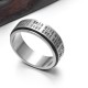 Bagua Yin Yang Chinese Characters Balance Ring