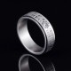 Bagua Yin Yang Chinese Characters Balance Ring