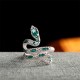 Year of the Snake Two-Headed Snake Adjustable Ring