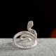 Year of the Snake Two-Headed Snake Adjustable Ring
