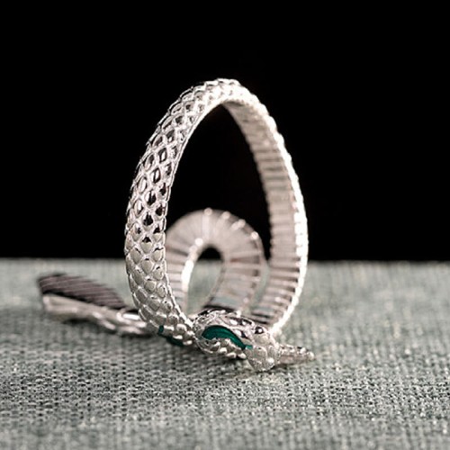 Year of the Snake Two-Headed Snake Adjustable Ring