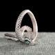 Year of the Snake Two-Headed Snake Adjustable Ring