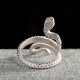 Year of the Snake Two-Headed Snake Adjustable Ring