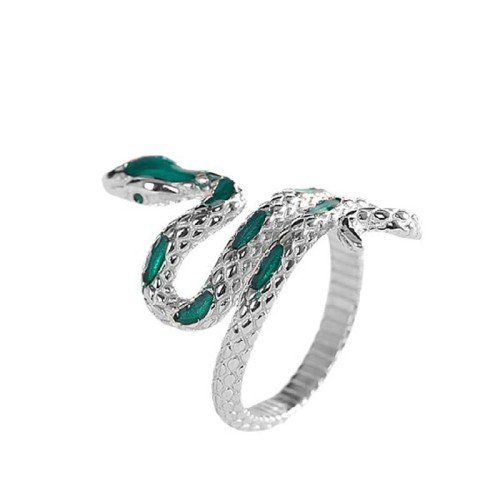 Year of the Snake Two-Headed Snake Adjustable Ring
