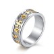 Six True Words Om Mani Padme Hum Peace Ring