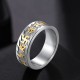 Six True Words Om Mani Padme Hum Peace Ring