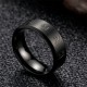Black Jambhala Titanium Steel Balance Ring Black Jambhala Titanium Steel Balance Ring