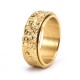 Auspicious Clouds Titanium Balance Ring