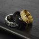 Auspicious Clouds Titanium Balance Ring
